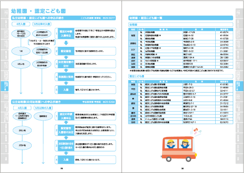 幼稚園 ・ 認定こども園（P29～30）